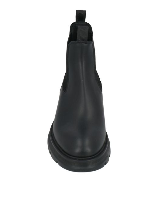 MICH SIMON Black Ankle Boots for men