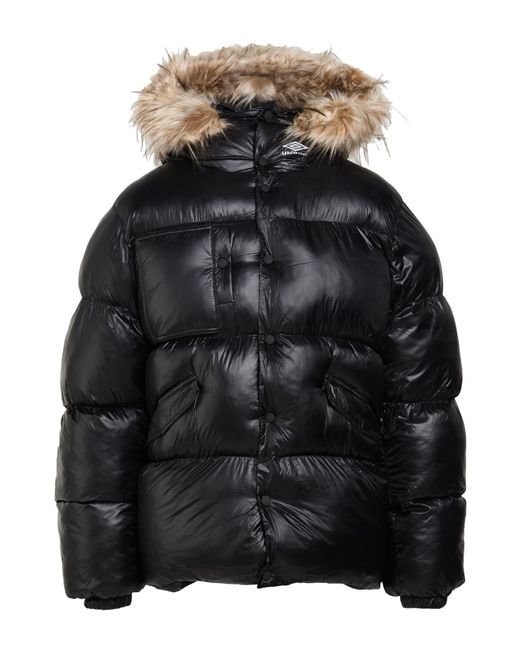 Umbro Black Puffer for men