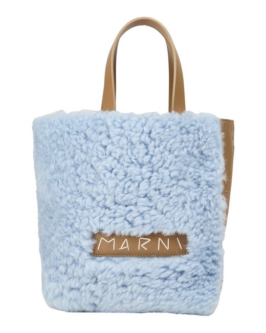 Borsa A Mano di Marni in Blue