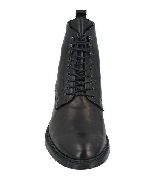 Marechiaro 1962 Black Ankle Boots Calfskin for men