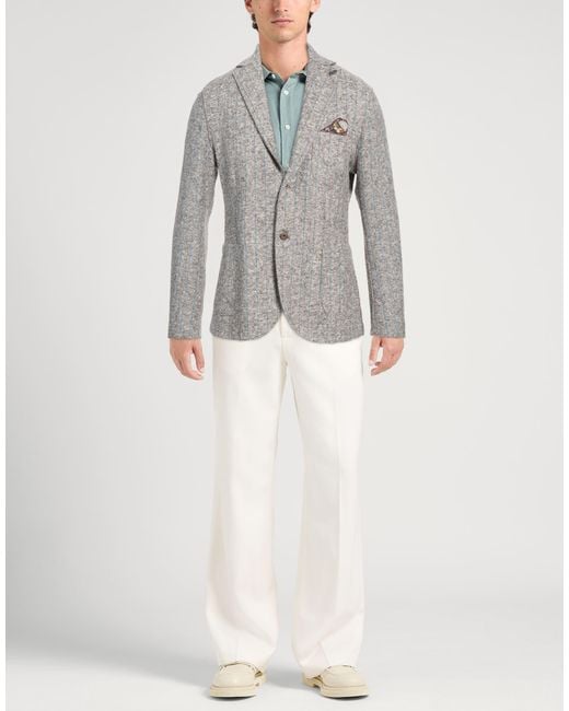 Bob Gray Blazer Virgin Wool, Cotton, Polyester for men