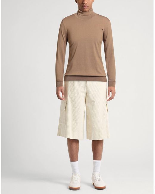 Herno Brown Turtleneck for men