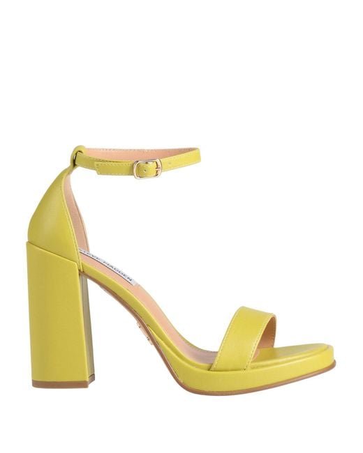 Steve Madden Yellow Sandals
