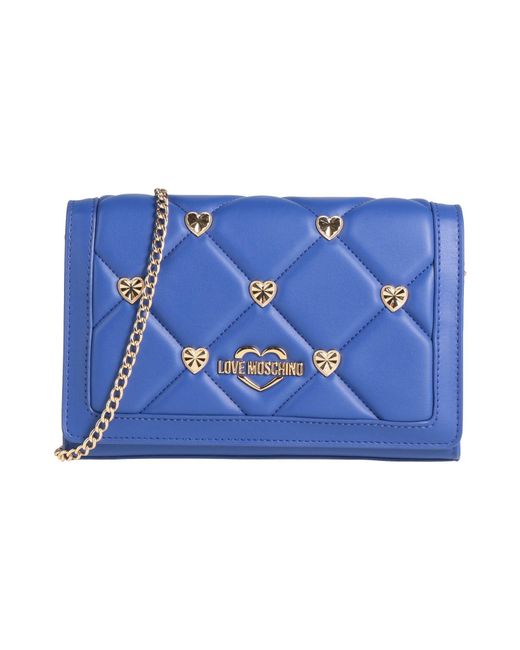 Love Moschino Blue Cross-Body Bags