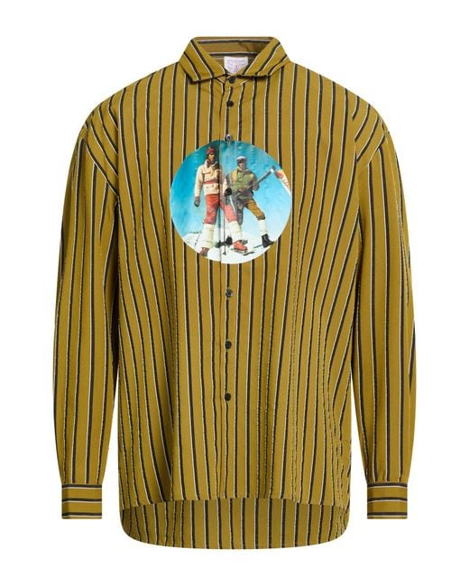 Stella Jean Green Shirts for men