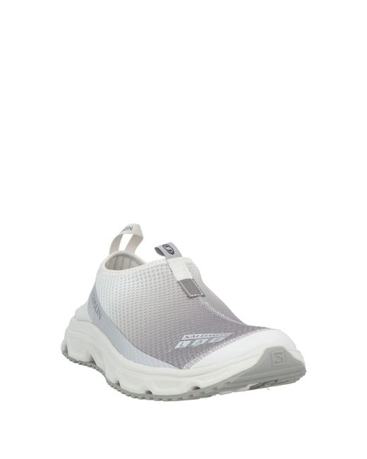Salomon White Light Sneakers Textile Fibers for men