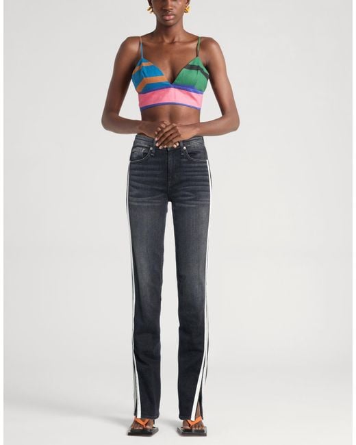 Rag & Bone Blue Jeans Cotton, Lyocell, Polyester, Elastane