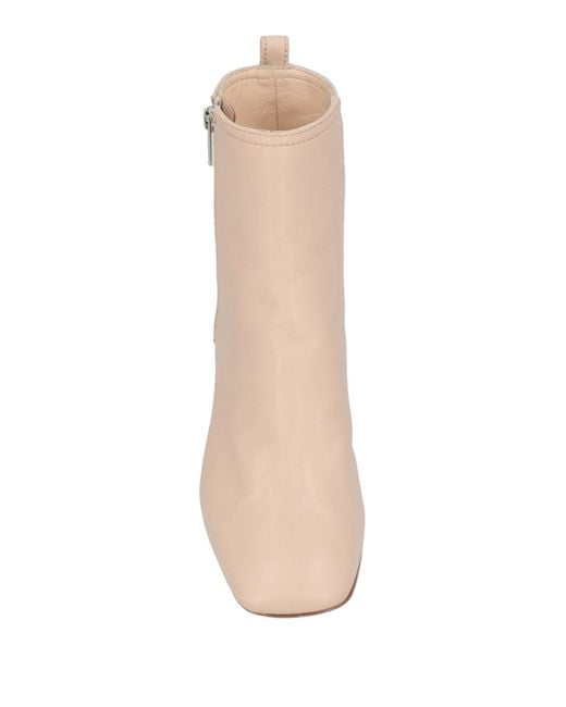 Agl Attilio Giusti Leombruni Natural Blush Ankle Boots Leather