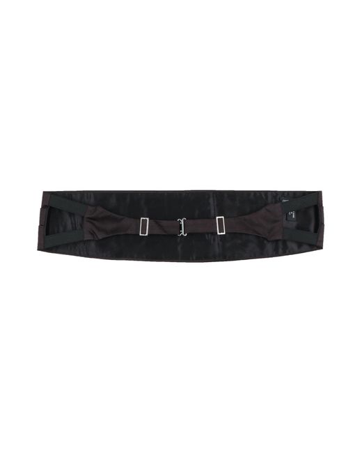 Cinturón Giorgio Armani de hombre de color Black