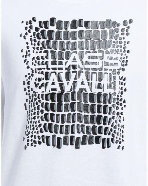 Roberto Cavalli White Sweatshirts for men