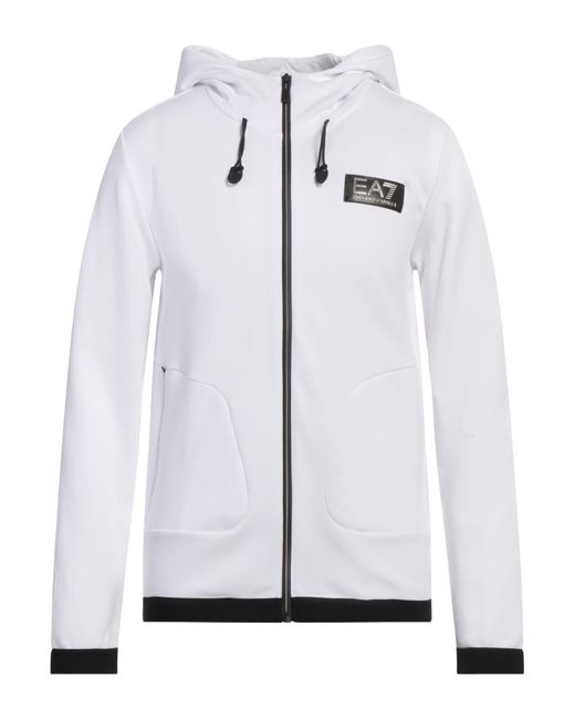 Felpa di EA7 in White da Uomo