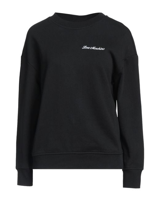 Felpa di Love Moschino in Black