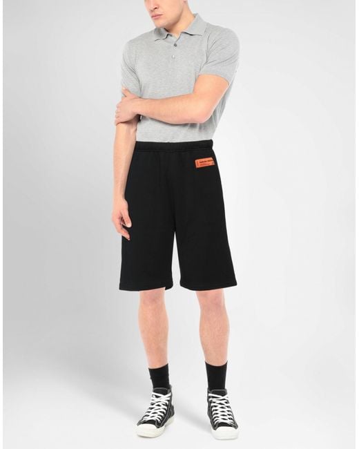 Heron Preston Black Shorts & Bermuda Shorts for men