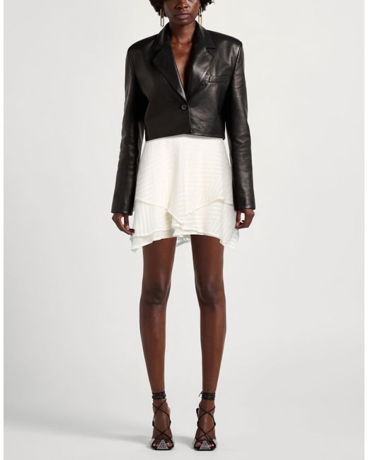 8pm Natural Mini Skirt