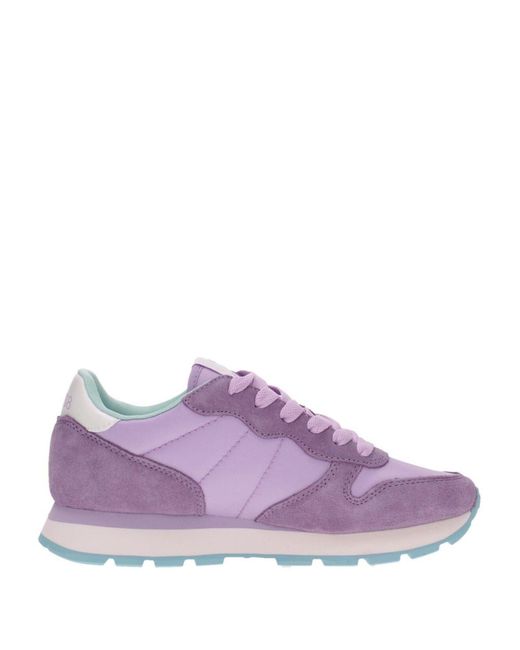 Sun 68 Purple Sneakers