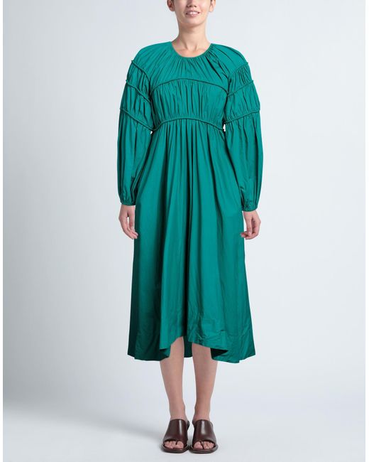 Ulla Johnson Green Midi Dress