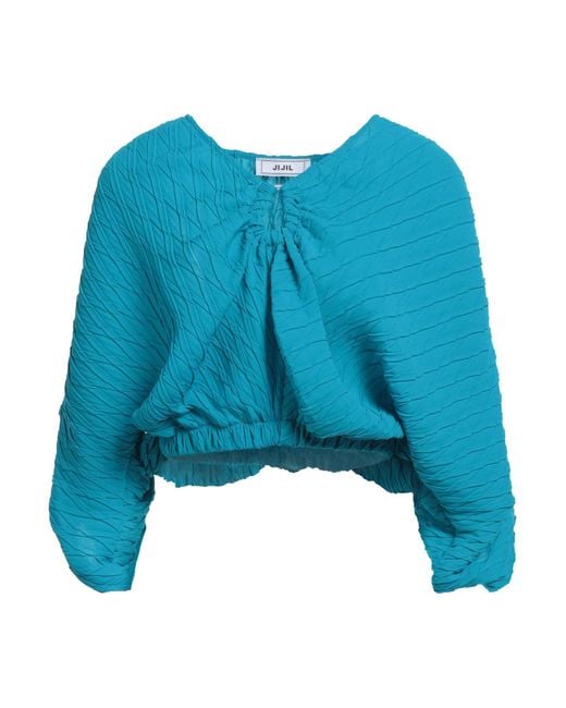Top Jijil de color Blue