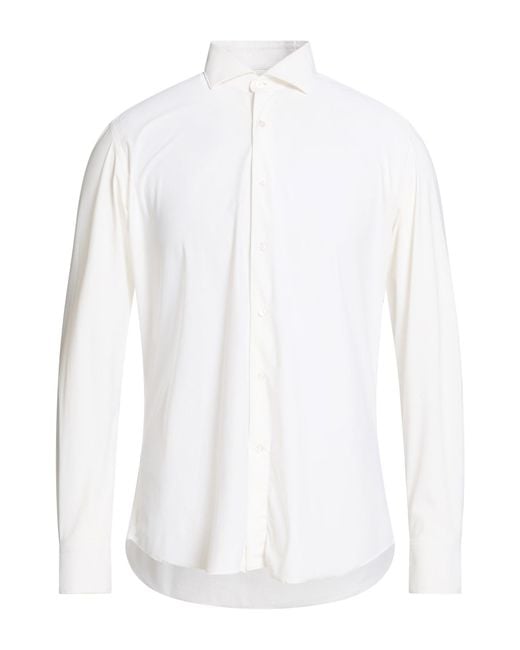 Barbati White Shirt for men