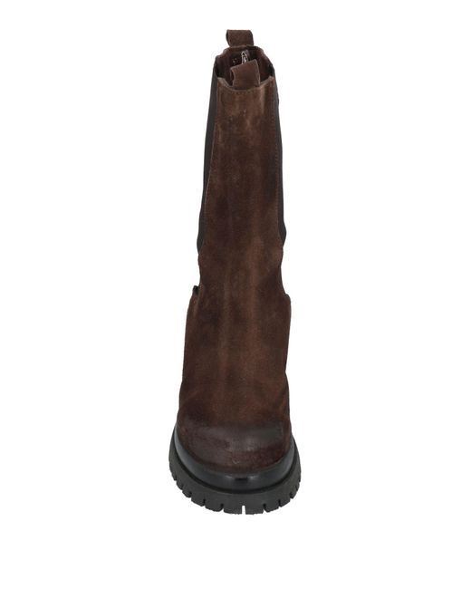 Botines de caña alta Divine Follie de color Brown