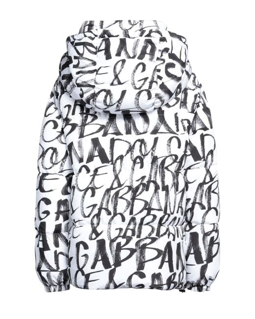 Dolce & Gabbana White Puffer