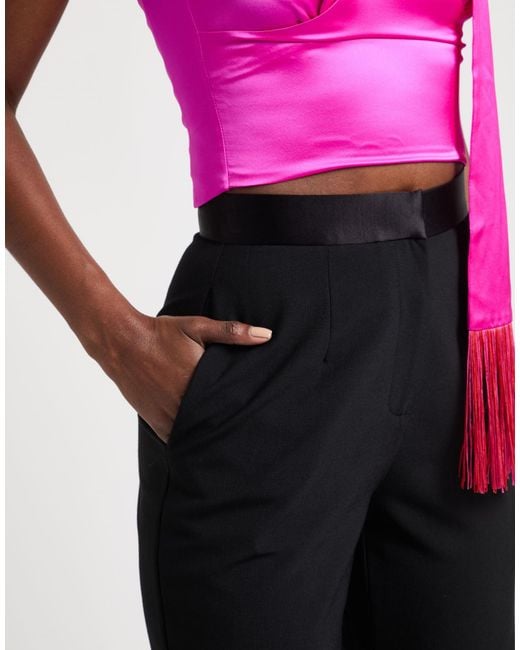 Nensi Dojaka Blue Pants Polyester, Virgin Wool, Elastane