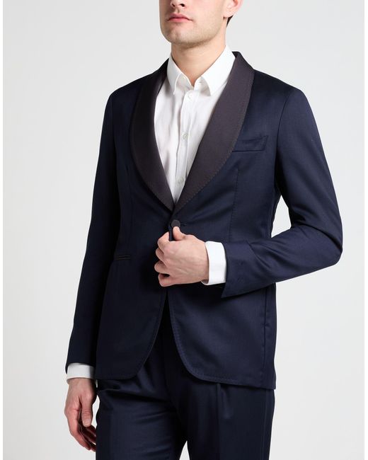 Tagliatore Blue Suit Super 110S Wool for men