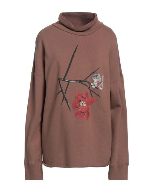 Undercover Brown Sweatshirt
