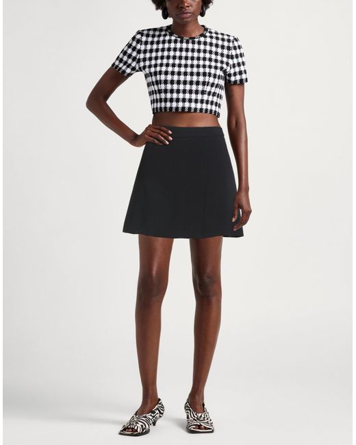 Ottod'Ame Black Mini Skirt