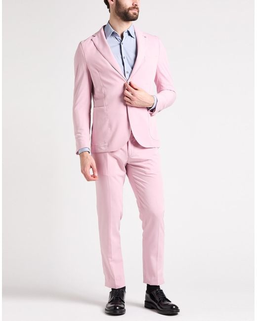 Bharnaba Pink Suit for men