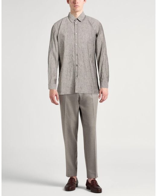 Crossley Gray Shirts for men