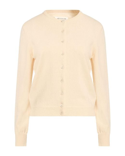 Maison Margiela Natural Cardigan Virgin Wool
