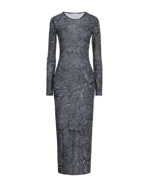 Patrizia Pepe Gray Midi Dress