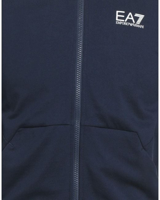EA7 Blue Sweatshirts for men