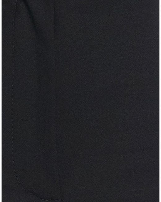 Karl Lagerfeld Black Pants Wool, Elastane, Cotton, Polyester