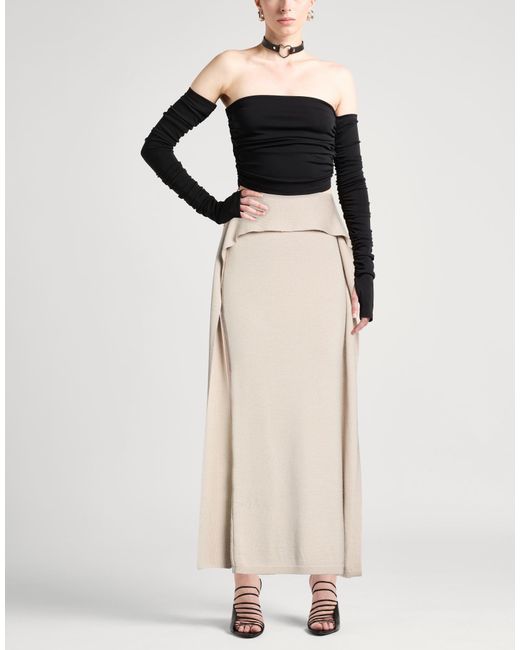 Entire studios Natural Maxi Skirt
