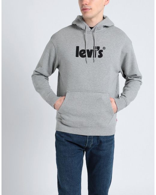 Levi's Gray Levi`S Sweatshirts for men