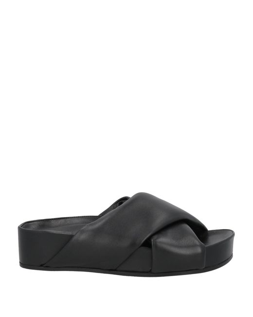 Liviana Conti Black Sandals