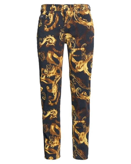 Versace Jeans Couture Blue Jeans Cotton, Elastane