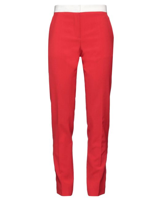 Burberry Red Trouser