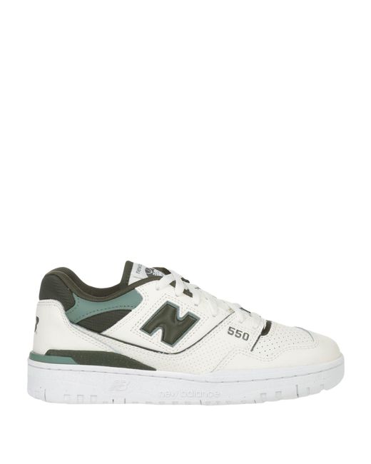 New Balance White Trainers