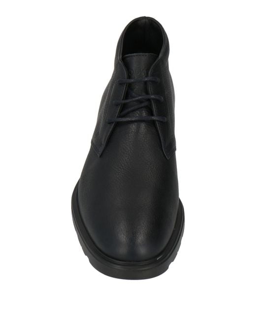 Hogan Black Ankle Boots for men