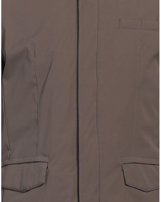 Baldinini Brown Khaki Puffer Polyester for men