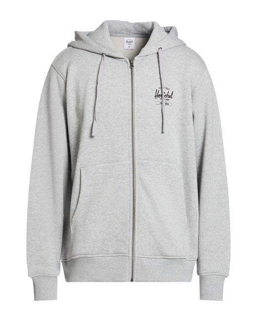 Herschel Supply Co. Gray Sweatshirt Cotton for men