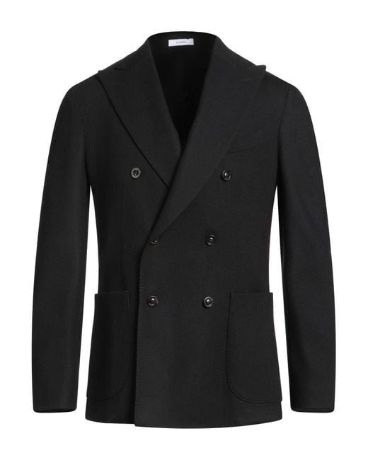 Boglioli Black Blazer for men