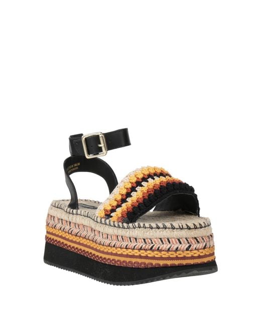 Farm Rio Black Espadrilles