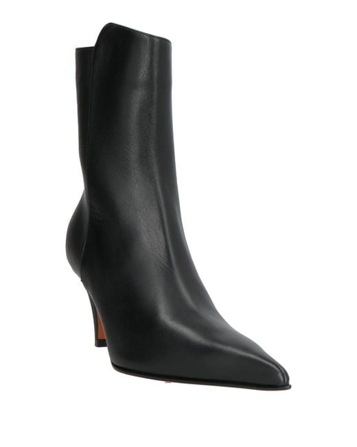 McQueen Black Ankle Boots