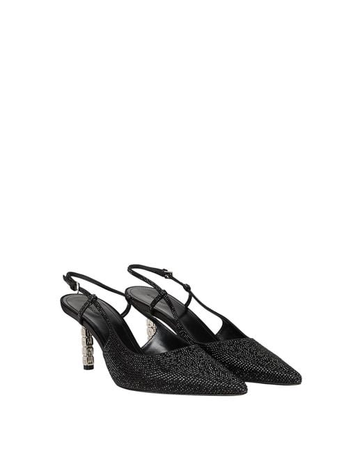 Givenchy Black Pumps Viscose, Silk