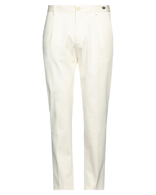 Tagliatore White Pants for men