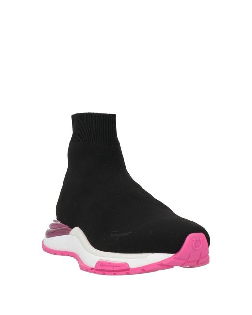 Ferragamo Black Sneakers