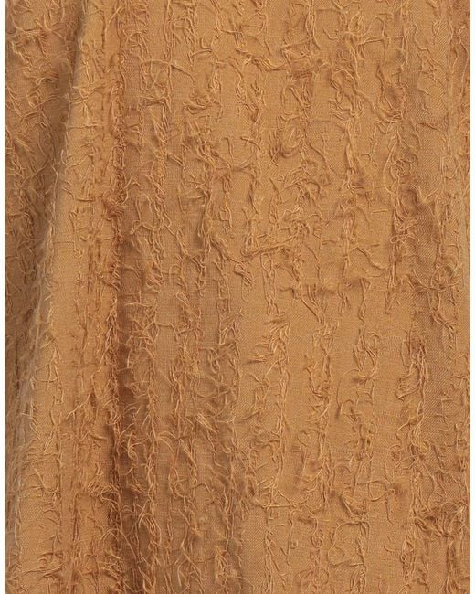 Alysi Brown Top Viscose, Linen